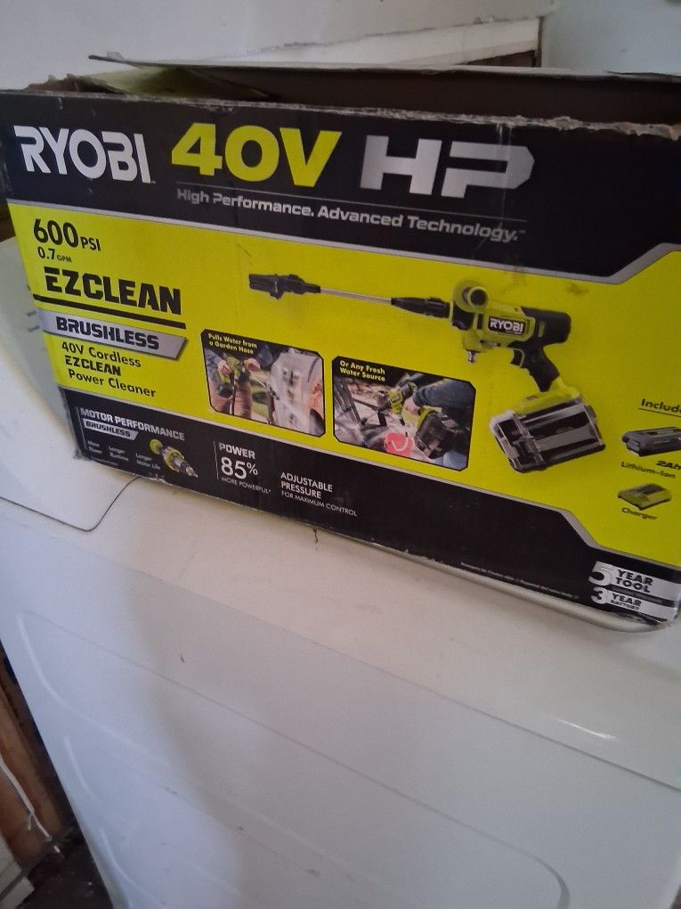 Ryobi 40v Hp Power Cleaner