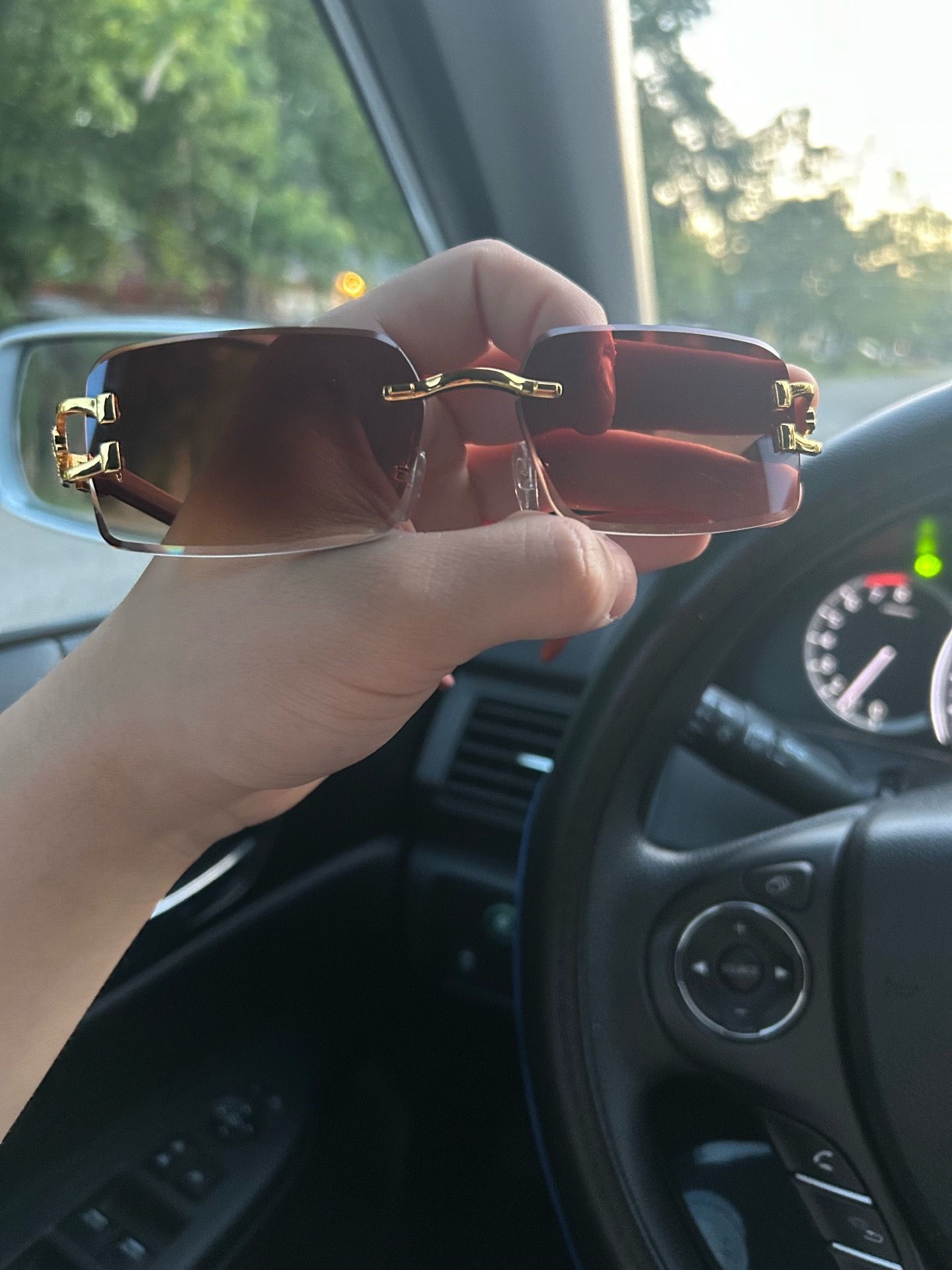 Designer style glasses