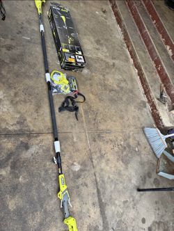 RYOBI 40V 10 in. Cordless Battery Pole Saw with 2.0 Ah Battery and Charger