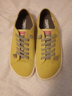 CAMPER YELLOW SNEAKERS 