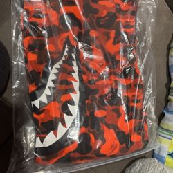 Red Bape Shorts