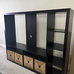TV Stand with shelving (like a new)
