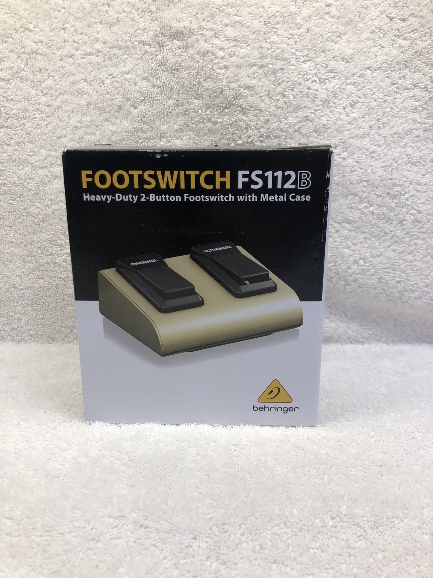 Behringer Footswitch FS112B Pedal BRAND NEW