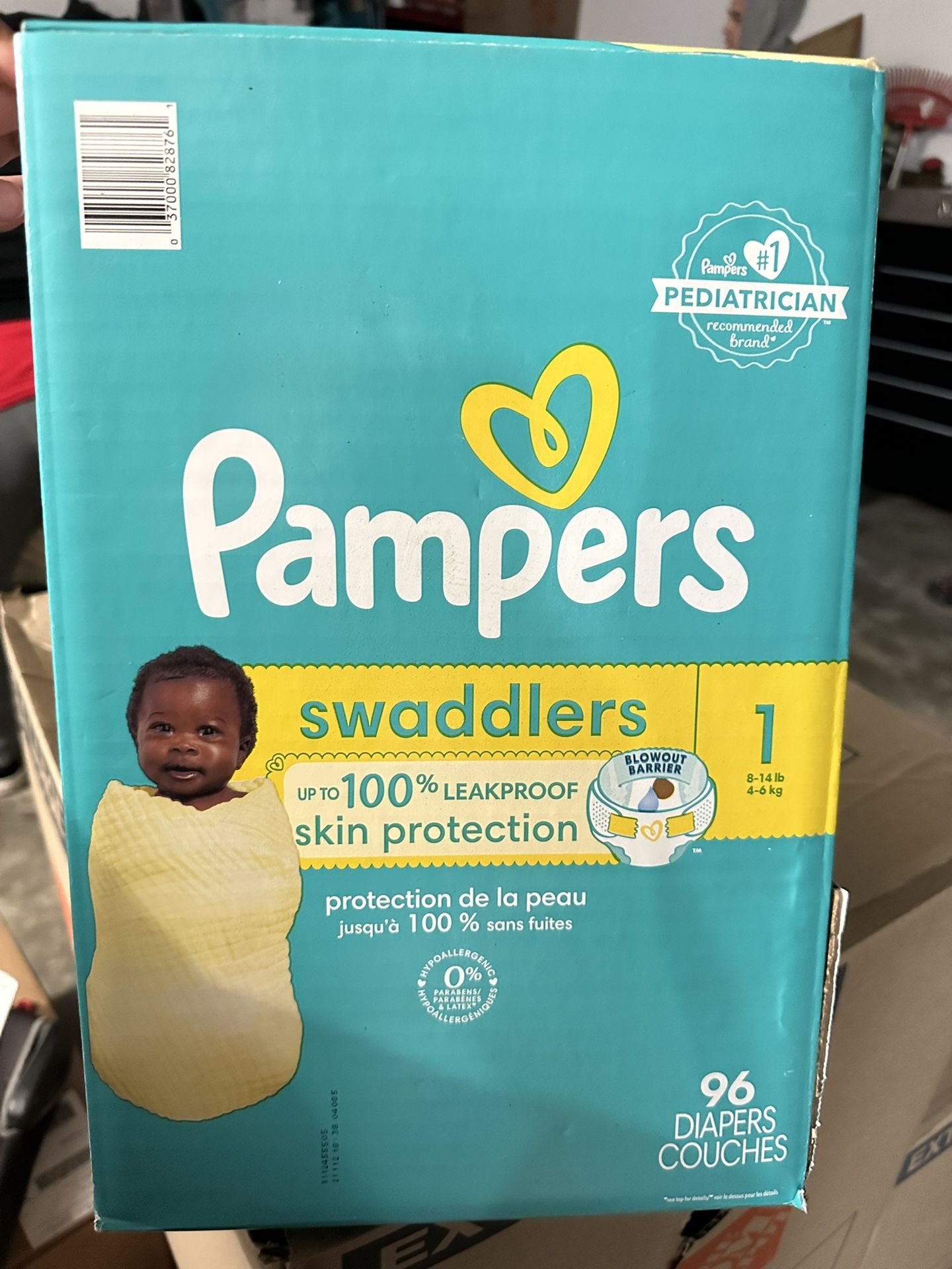 Size 1 Pampers 