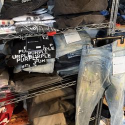 Purple Jeans New  Sizes 34-36!