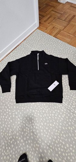 ALO QUARTER ZIP BLACK SIZE XS, S, M, and L 100% AUTHENTIC (THEY ARE NOT!!!!!! REPLICAS) FIRM ON PRIC