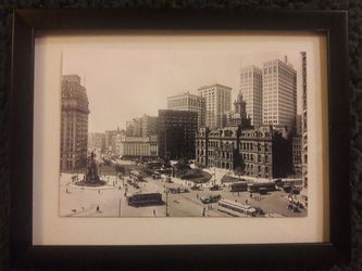 VINTAGE DOWNTOWN DETROIT PICTURE