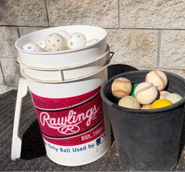 Free baseballs and practice balls