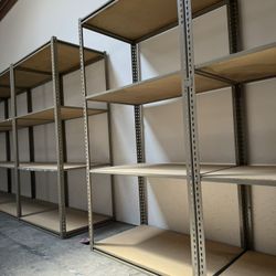 Industrial Quality Shelving Racks 48 In W X 30 In D Boltless Shelves Delivery Available