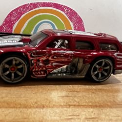HOT WHEELS - RED ROLLIN THUNDER 2005 DIECAST