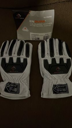 Endura Size XL Leather Gloves