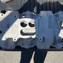 GM Factory Aluminum Intake 1965