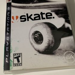 Skate 1 and 2 Video Game PS3 PlayStation Classic Titles