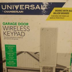 Universal by Chamberlain Garage Door Wireless Keypad Opener KLIK2U-P2 (brand New