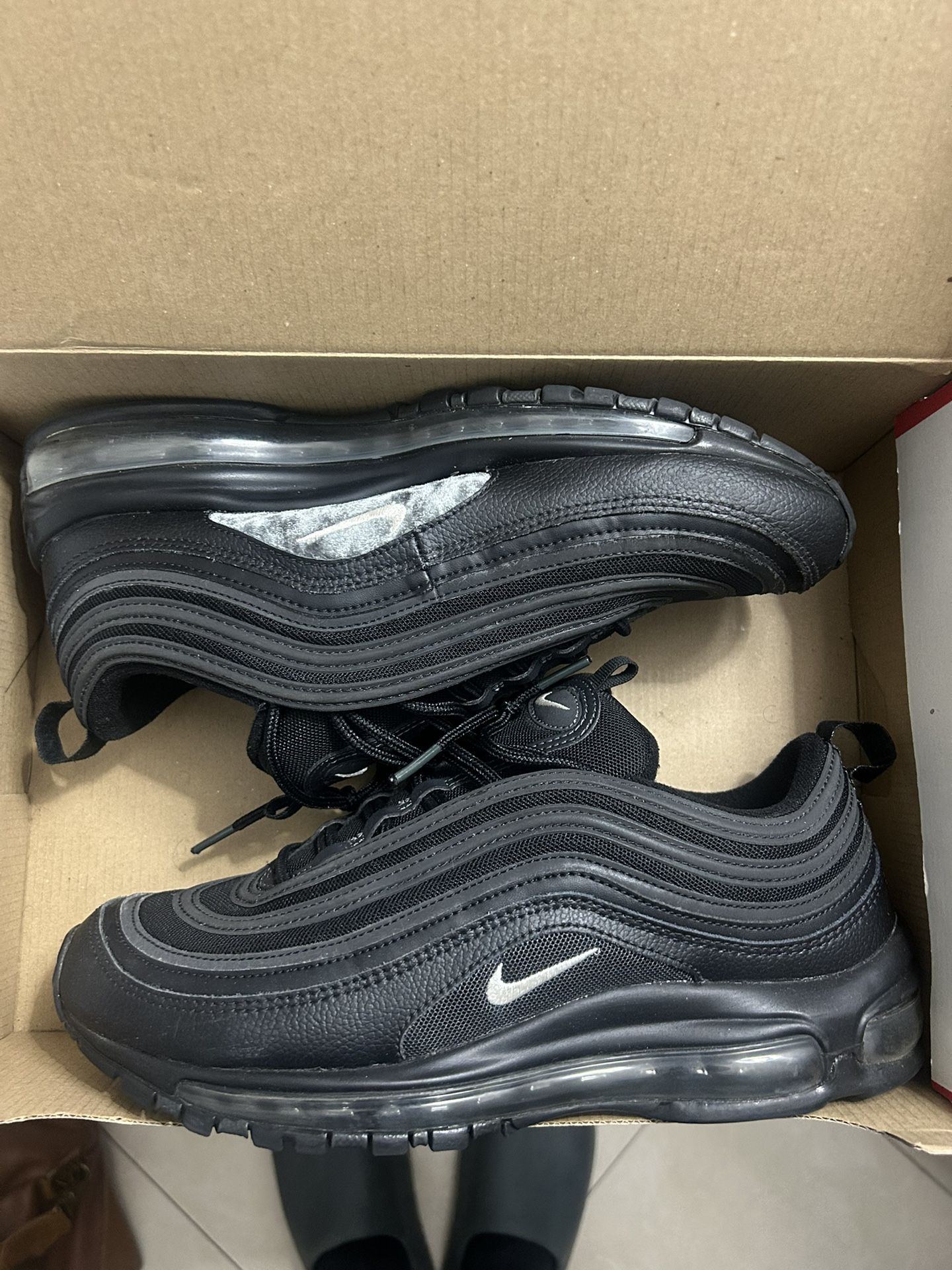 Nike Air Max 97’s ‘Black Terry Cloth’