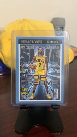 Kyrie Irving NBA Hoops SLAM Magazine Trading Card