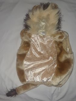 Lion costume vest 24 mo