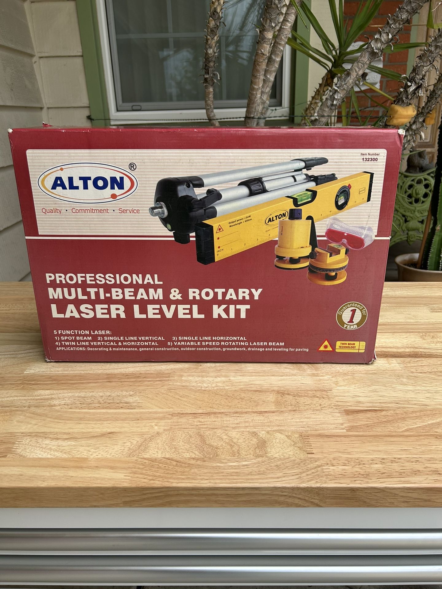 Alton 132300 Multi Beam & Rotary Laser Level Kit