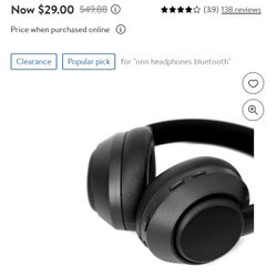 Over The Ear Headset Canceling 
