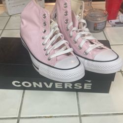 PINK WOMENS CONVERSE