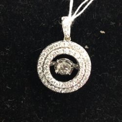 Diamond Studded Pendant