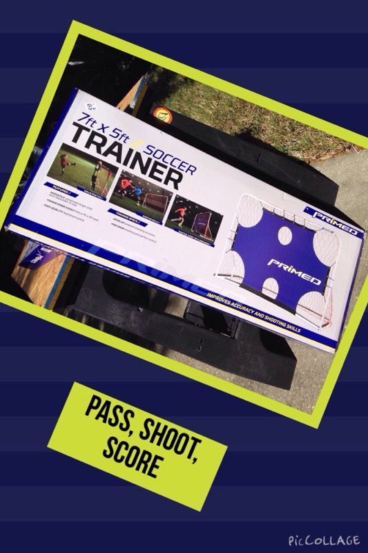 PRIMED 7' x 5' SOCCER TRAINER $50