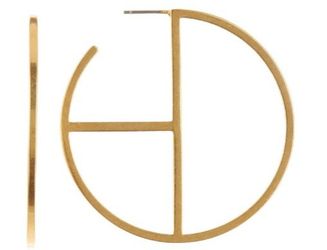 Fendi: Offers "F is Fendi" hoop earrings
