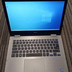 Dell Touchscreen 14" 2 in 1 Laptop/Tablet  Intel Core i5 CPU 16 GB RAM 256 GB SSD 1080P LCD Webcam HDMI Wi-Fi Bluetooth USB C Port Windows 10