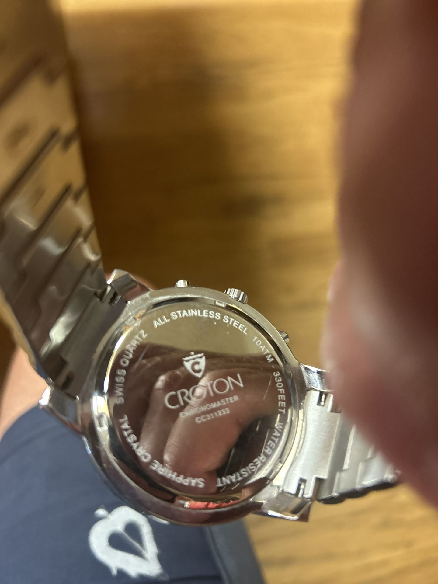 Croton Stainless Steel Watch