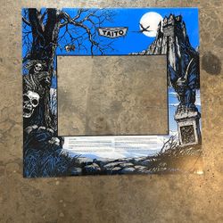 Original Plexiglass Monitor Bezel Taito Arcade Machine