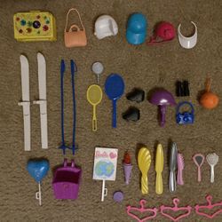 Barbie Accessories Lot #1, Items Added