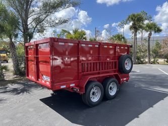2025 DUMP TRAILER 7x12TA