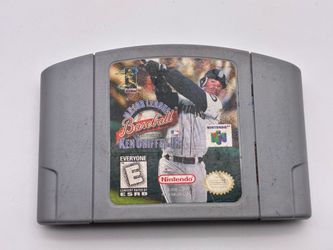 Major League Baseball Featuring Ken Griffey Jr. N64 Nintendo 64 Game Cartridge