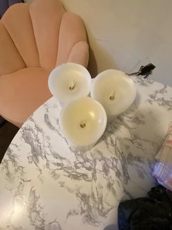 Set of 3 Liown Flameless LED Pillar Candles with Timer & Smart Base