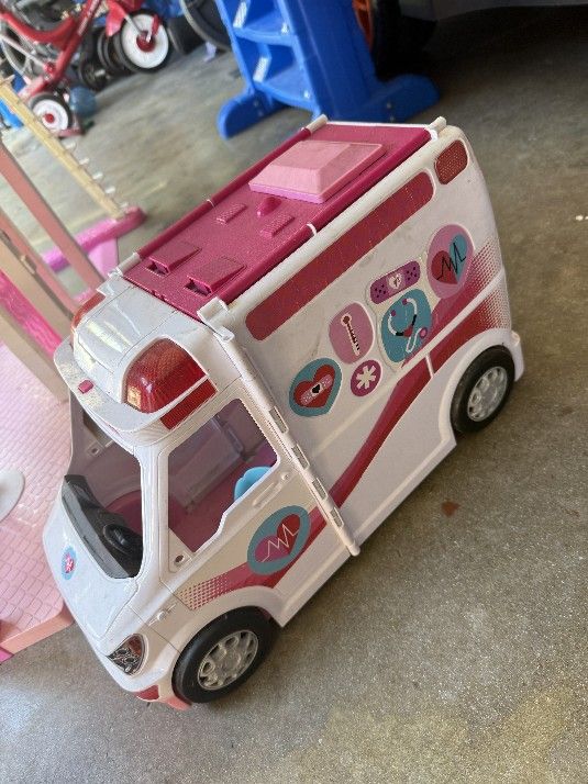 Barbie Ambulance And More