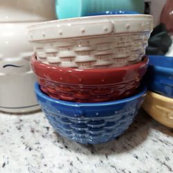 Longaberger Dishes/crocks