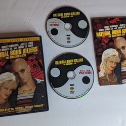 Natural Born Killers The Director's Cut  2  Disc DVDs With Large Booklet 