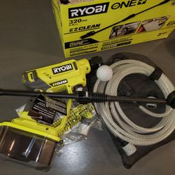 RYOBIONE+ 18V EZClean 320 PSI 0.8 GPM Cordless Cold Water Power Cleaner (Tool Only)