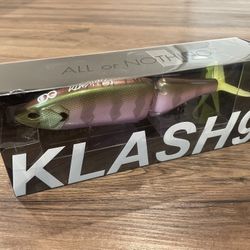 DRT KLASH9 Low 9in 4oz Swimbait Lure Toxic Gill