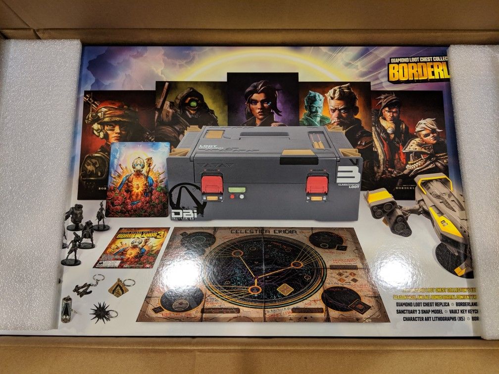 Borderlands 3 diamond loot chest collector edition