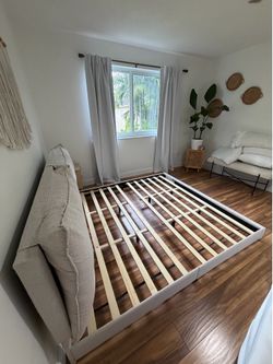 King size bed frame