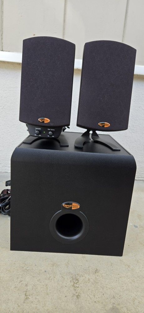 Klipsch THX 2.1 Computer Powered Speakers Subwoofer