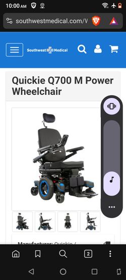 Quickie Motor Wheel Chair