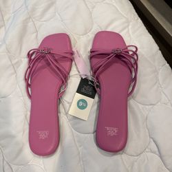 Pink wild fable sandals brand new size 9.5