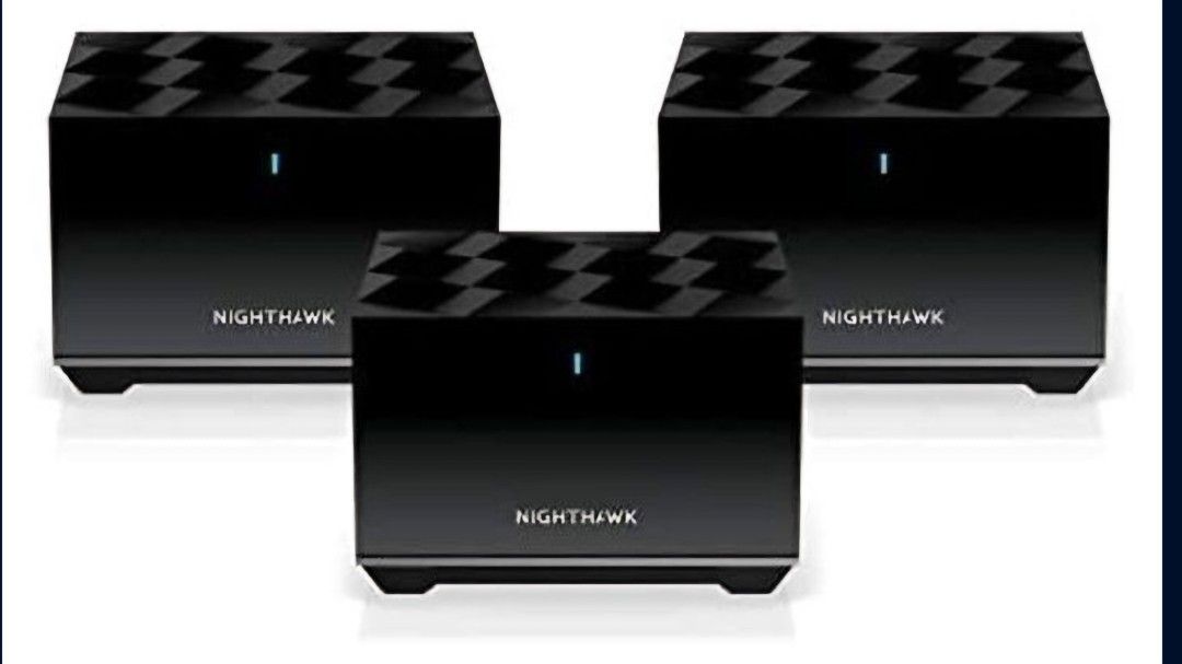 Nighthawk Mesh Tri-Band Router And Satellites