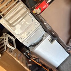 Stackable washer and dryer