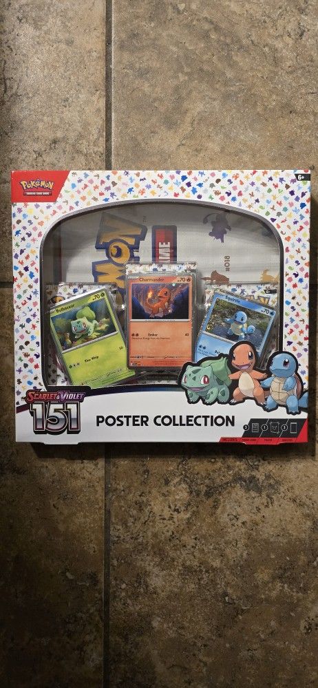 *New* Pokemon 151 Poster Collection