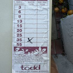 35 Gallon Water / Holding Tank 