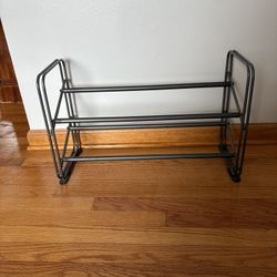 Grey, Metal Shoe Rack...