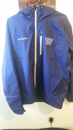 Columbia jacket and also waterproof.